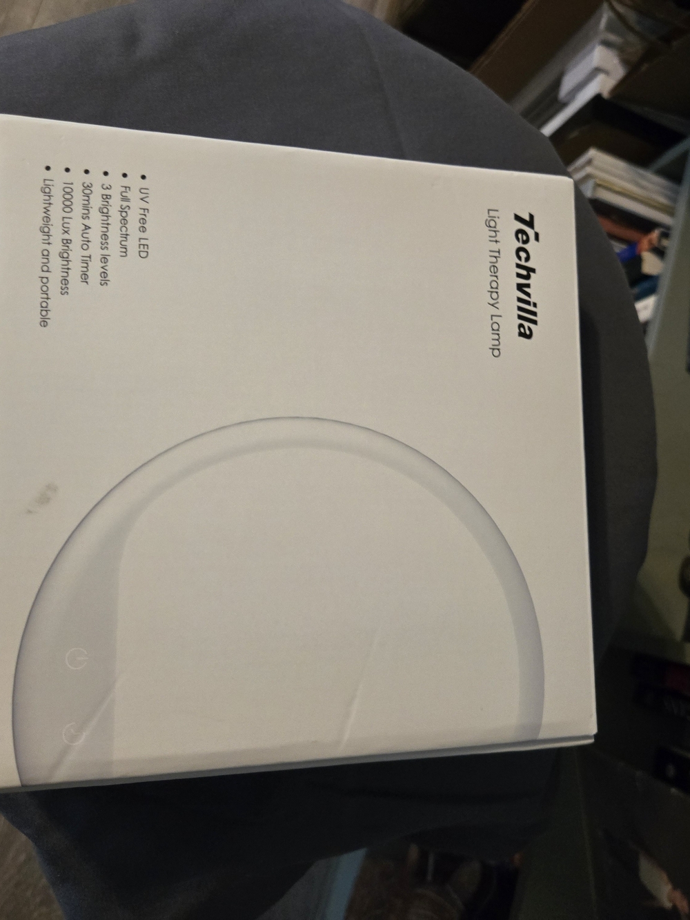 Techvilla Light Therapy Lamp - White